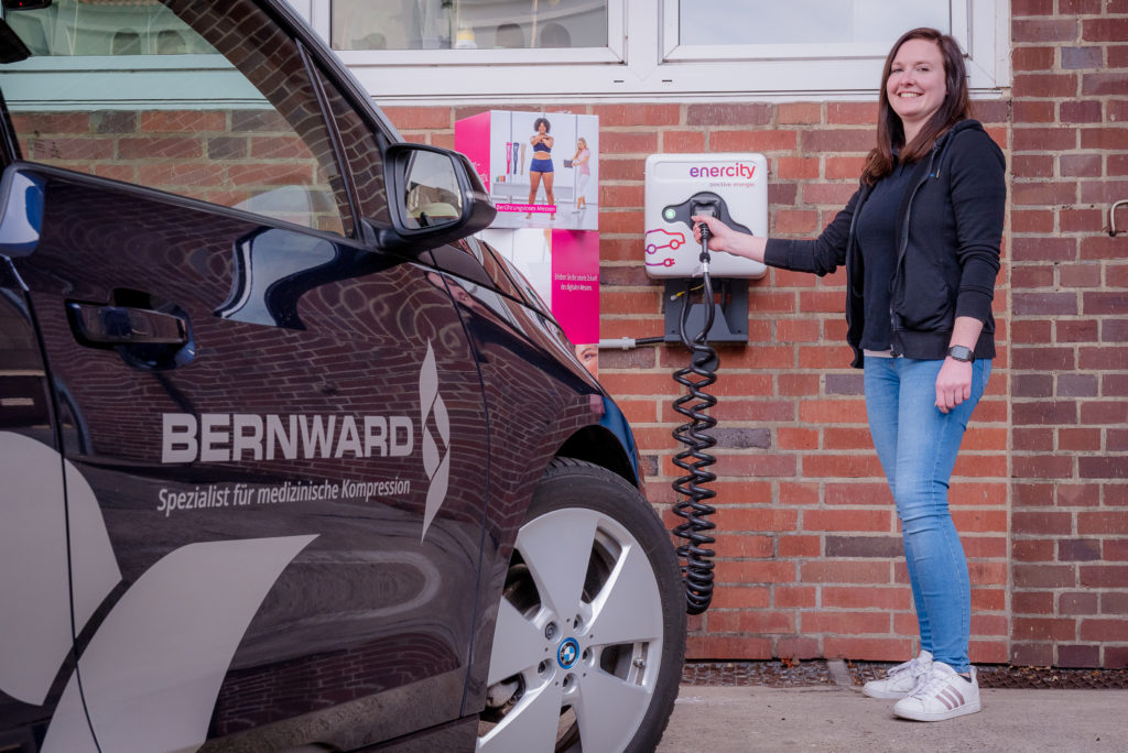 Sanitätshaus Bernward Enercity Ladesäule Mobilität Auto Elektrisch E- Hannover